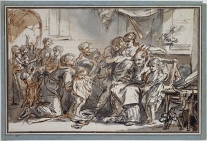 Aviottoman lapsen esittely tekijältä Jean-Baptiste Greuze
