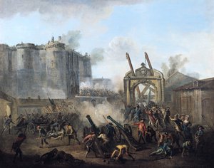 Bastilian rynnäkkö 14. heinäkuuta 1789.