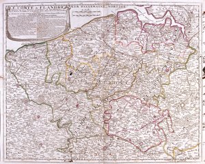 Ranska (alue: Nord-Pas-de-Calais), suuri osa Belgiasta (lukuun ottamatta Kaakkois-Belgiota), Alankomaat (Zeeland, Pohjois-Brabant).