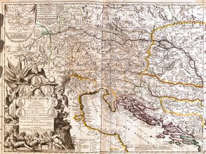 Kaakkois-Saksa, Etelä-Tšekki, Itävalta, Länsi-Slovakia, Länsi-Unkari, Slovenia, Kroatia, Bosnia ja Hertsegovina.