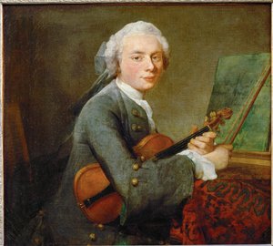 Le jeune homme au violon - nuori mies viulun kanssa ...