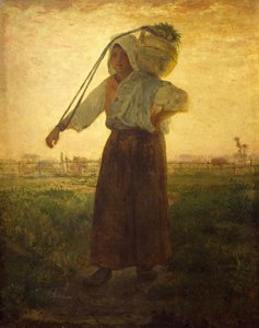 Norman lypsyneito Grevillessä tekijältä Jean Francois Millet