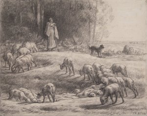 Paimen tekijältä Jean-Francois Millet