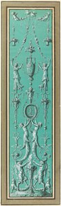 Arabesque -paneeli Hôtel de Salmille, Pariisi