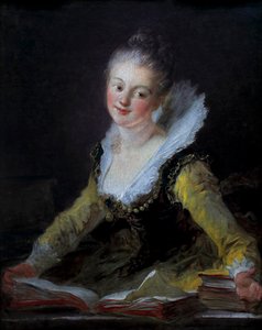 Fantasia figuuri. Anne-Louise Brillon de Jouyn oletettu muotokuva tekijältä Jean Honore Fragonard