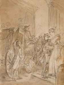 Lähtö linja-autolla tekijältä Jean-Honore Fragonard