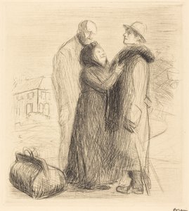 Tuhlaajapoikansa lähtö (1. kuva, pystysuora) (The Departure of the Prodigal Son) (first plate, vertical)