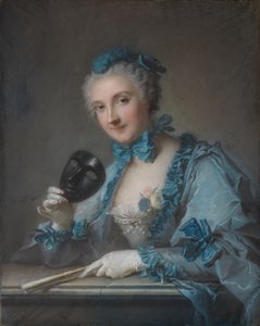 Louise-Geneviève Royerin muotokuva tekijältä Jean-Marc Nattier