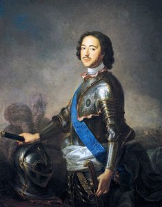 Pietari I:n muotokuva, joka tunnetaan nimellä Pietari Suuri (Moskova tekijältä Jean Marc Nattier