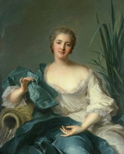 Madame Marie-Henriette Bertolo de Pleneufin muotokuva. tekijältä Jean-Marc Nattier