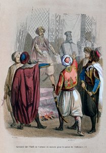 Armeijan komentajien vala kuolla Mehmet Alin asian puolesta, Egypti, 1805 1847 tekijältä Jean Adolphe Beauce