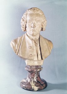Jean-Jacques Rousseaun (1712-78) rintakuva (marmori)