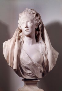Sophie Arnouldin (1740-1802) laulajan rintakuva, jota edustaa Jean Antoine Houdon (1741-1828) Iphigenie Sculpture, 1775 Pariisi, Musee du Louvre tekijältä Jean Antoine Houdon