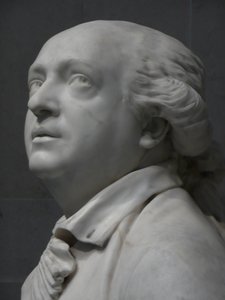 Kreivi Alessandro di Cagliostro 1743-1795 Yksityiskohta, 1786 tekijältä Jean Antoine Houdon