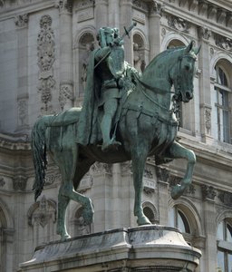 Hevospatsas Pariisin kauppiaiden Etienne Marcelista tekijältä Jean Antoine Marie Idrac