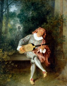 Mezzetin tekijältä Jean Antoine Watteau