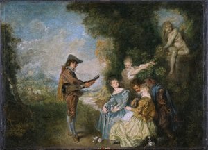 Ruotsiksi: Rakkauden oppitunti
 Rakkauden oppitunti tekijältä Jean Antoine Watteau