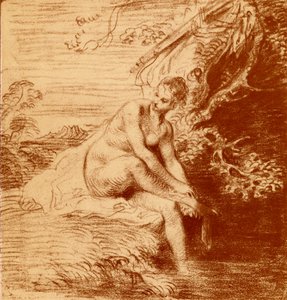 Dianan kylpyamme tekijältä Jean Antoine Watteau
