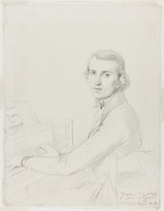 Charles Gounod, 1841 tekijältä Jean Auguste Dominique Ingres