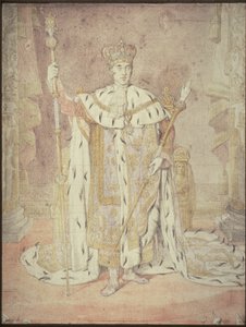 Kaarle X kruunausvaatteissaan tekijältä Jean Auguste Dominique Ingres