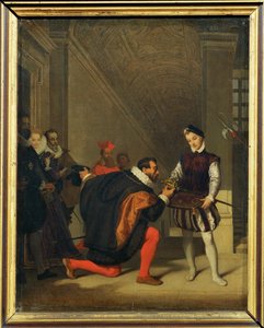 Espanjan suurlähettilään Don Pedro de Toleden kerrotaan tavanneen Henrik IV:n miekkaa kantaneen palvelijan ... tekijältä Jean Auguste Dominique Ingres