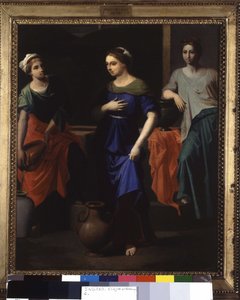 Eliezer ja Rebecca tekijältä Jean Auguste Dominique Ingres