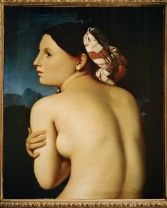 Naisen alaston, selkänäkymä (maalaus kankaalle) tekijältä Jean Auguste Dominique Ingres