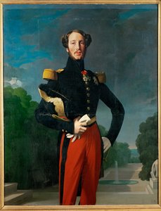 Ferdinand Philippe Louis, Orléansin herttua (maalaus kankaalle) tekijältä Jean Auguste Dominique Ingres