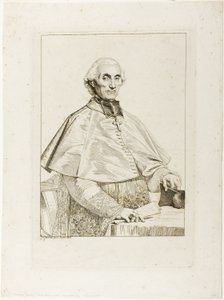 Gabriel Cortois de Pressigny tekijältä Jean Auguste Dominique Ingres