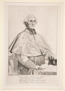 Gabriel Cortois de Pressigny tekijältä Jean Auguste Dominique Ingres