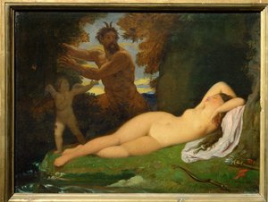 Jupiter ja Antiope tekijältä Jean Auguste Dominique Ingres