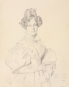 Rouva Désiré Raoul-Rochette tekijältä Jean Auguste Dominique Ingres