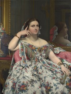 Rouva Moitessier tekijältä Jean Auguste Dominique Ingres