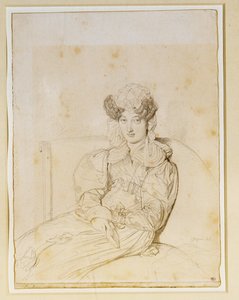 Marie Marcotte de Sainte Marie, Marcotten käly ... tekijältä Jean Auguste Dominique Ingres