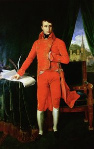 Napoleon Bonaparte, ensimmäinen konsuli, 1803-1804 tekijältä Jean Auguste Dominique Ingres