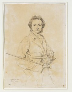 Niccolo Paganini, viulutSt. 1819 ... tekijältä Jean Auguste Dominique Ingres