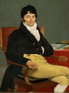 Philibert Riviere, kuninkaan neuvoston vetoomusten päällikkö ... tekijältä Jean Auguste Dominique Ingres