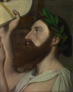 Pindar ja Ictinus, vuosien 1830 ja 1867 välillä tekijältä Jean Auguste Dominique Ingres
