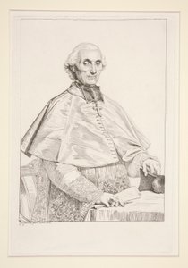 Gabriel Courtois de Pressignyn muotokuva tekijältä Jean Auguste Dominique Ingres