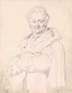 Muotokuva Guillaume Guillon-Lethièrestä tekijältä Jean Auguste Dominique Ingres