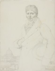 Jean-Louis Robinin muotokuva tekijältä Jean Auguste Dominique Ingres