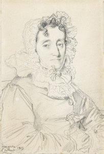 Maréchale Kutusovin muotokuva tekijältä Jean Auguste Dominique Ingres