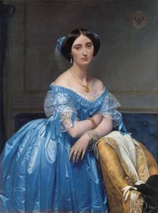 Muotokuva prinsessa Albert de Brogliesta tekijältä Jean Auguste Dominique Ingres