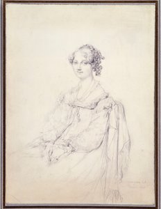 Herran muotokuva. Rouva Fleetwood Pellew tekijältä Jean Auguste Dominique Ingres