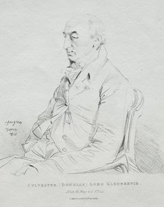 Sylvester Lord Glenbervie tekijältä Jean Auguste Dominique Ingres