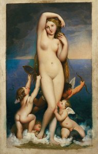 Venus Anadyomene ... tekijältä Jean Auguste Dominique Ingres