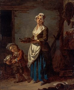 Keittiöneuvo ja pesutupa tekijältä Jean Baptiste (1728 1806) Charpentier