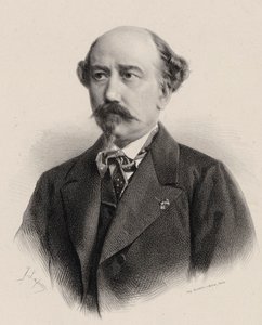 Muotokuva säveltäjä Aimé Maillartista 1817-1871. tekijältä Jean Baptiste Adolphe Lafosse