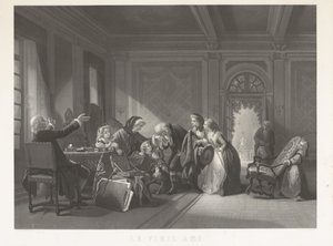 Vanha ystävä (otsikko esineessä) tekijältä Jean Baptiste Alfred Cornilliet