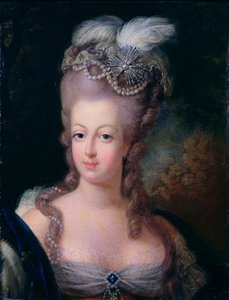 "Ranskan kuningatar Marie Antoinetten muotokuva", 1775